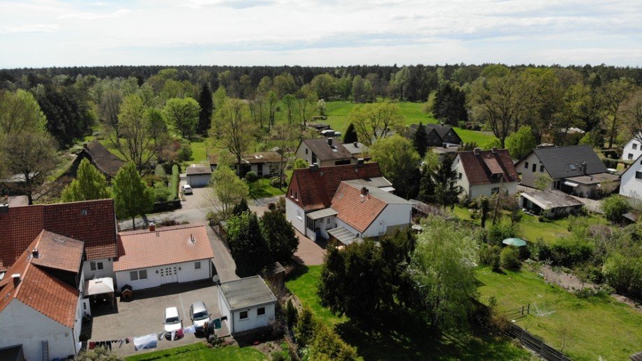 Blick von Nordost Doppelhaush�lfte Gifhorn