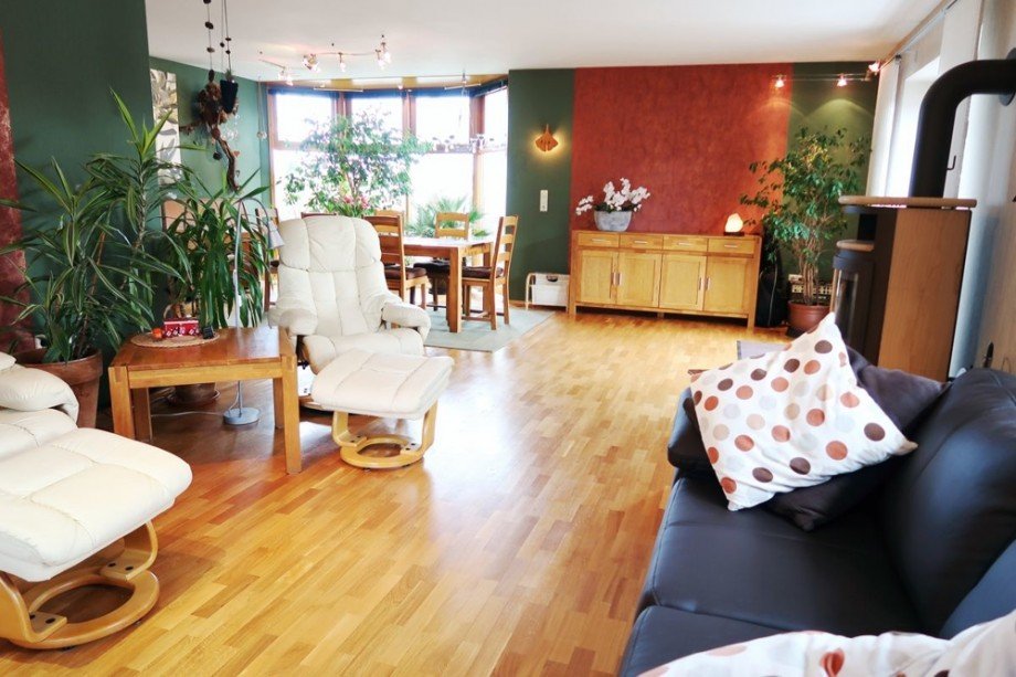 Wohnen Blick Essbereich Einfamilienhaus R�hen OT Eischott