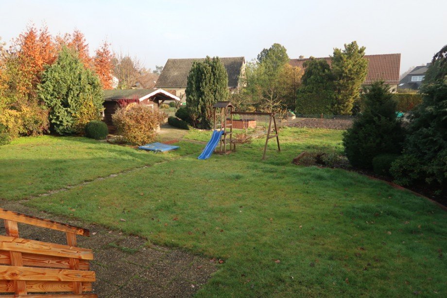 Garten hinterm Hus Einfamilienhaus Wolfsburg