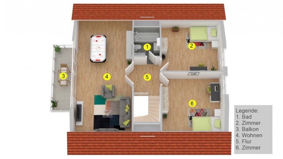 Dachgeschoss Einfamilienhaus Wolfsburg / Vorsfelde