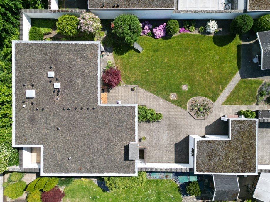 Luftbild Grundst�ck Bungalow Wolfsburg / Vorsfelde