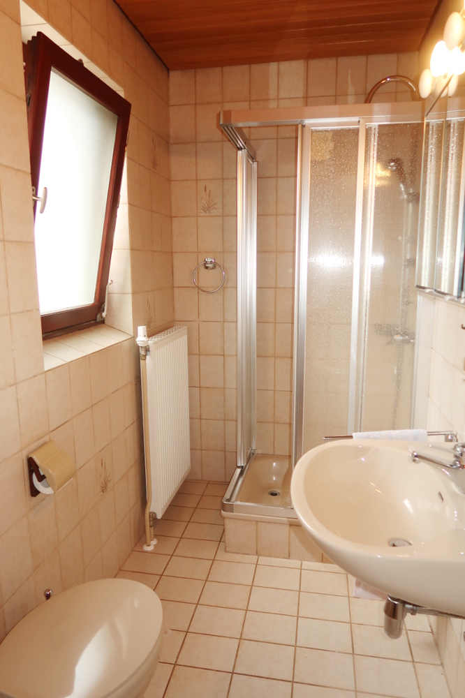 G�steWC mit Dusche Einfamilienhaus Wagenhoff