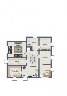 Kellergeschoss **possiel makes it possible** Bungalow in Querenhorst /Fernw�rme/ Feldrandlage