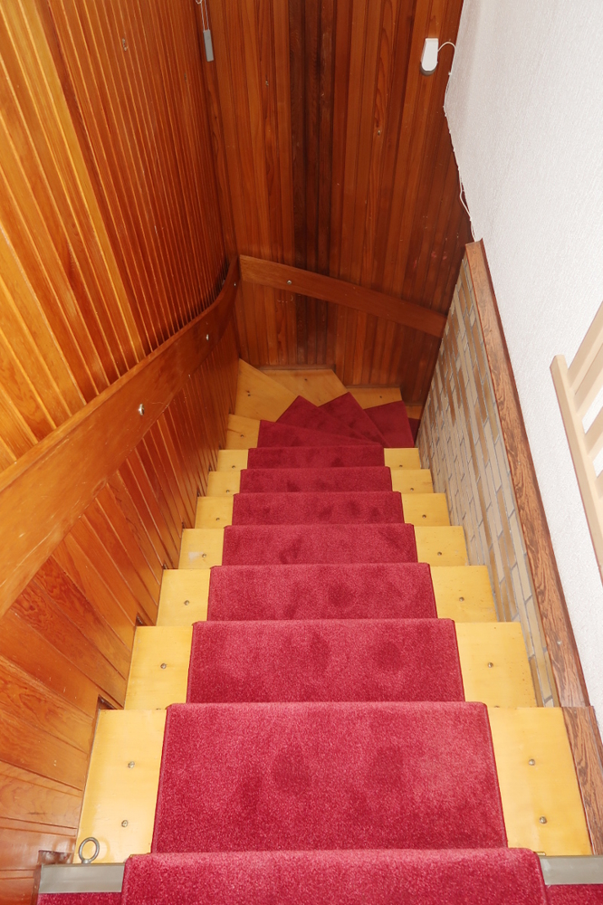 Treppe zum OG Einfamilienhaus Wagenhoff