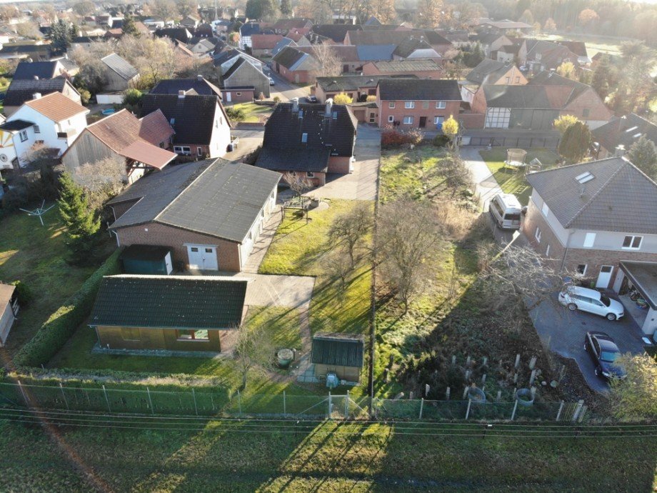 Blick nach S�den Einfamilienhaus Ehra-Lessien