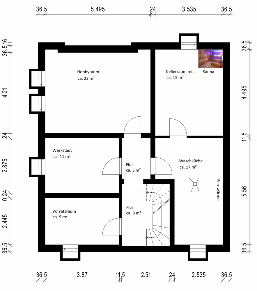 Kellergeschoss Einfamilienhaus Wolfsburg