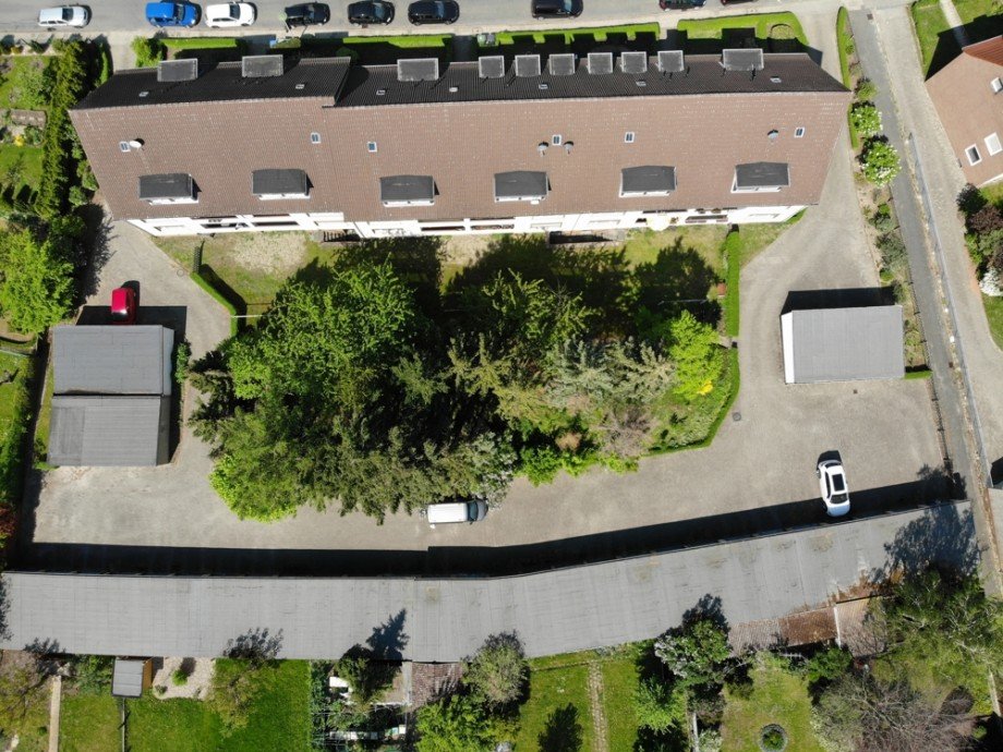Anlage von oben Erdgeschosswohnung Wolfsburg