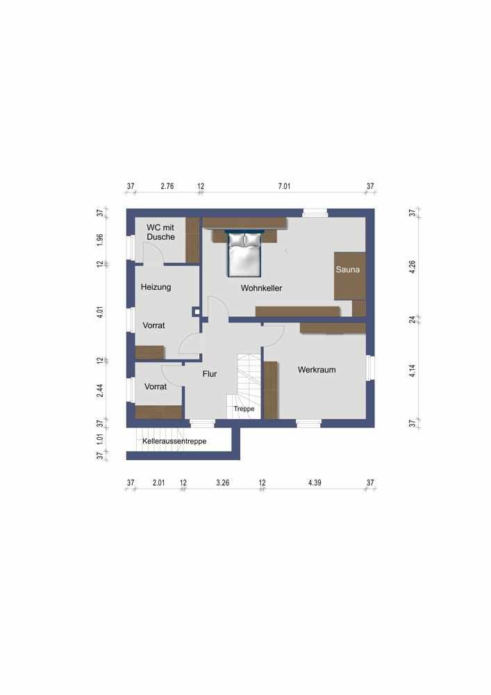 GR KG 1000 Einfamilienhaus R�hen OT Eischott