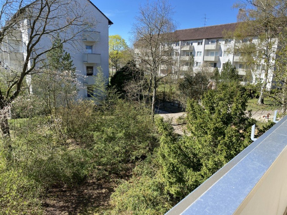 Balkon Blick Etagenwohnung Wolfsburg / Kreuzheide