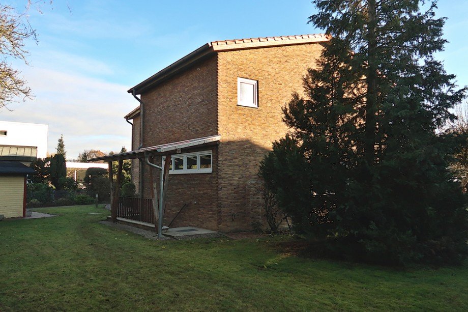 Nordwest Ansicht Einfamilienhaus Wolfsburg