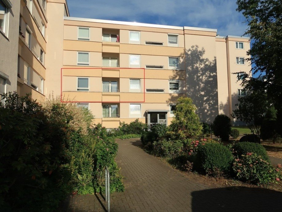 Ansicht Ost Etagenwohnung Wolfsburg
