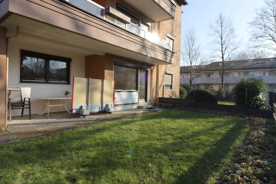 Gartenterrasse Loggia Erdgeschosswohnung Wolfsburg