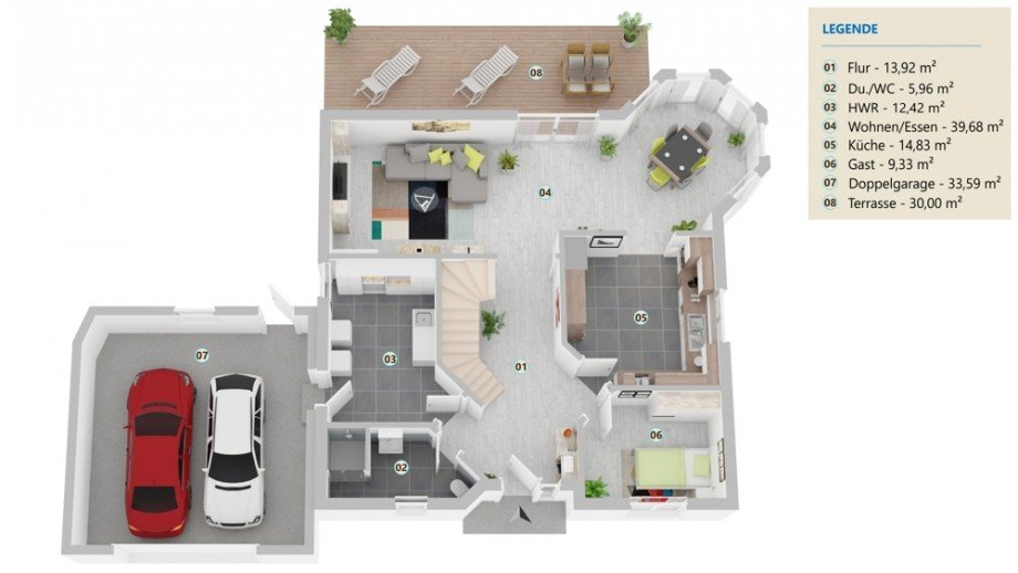Erdgeschoss Einfamilienhaus Wolfsburg / Vorsfelde