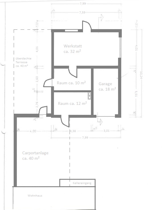 Nebengeb�ude Einfamilienhaus Wagenhoff