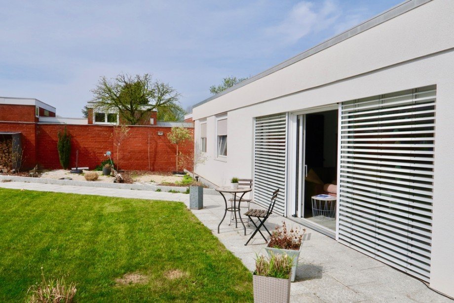Wohnzimmer Terrasse Bungalow Wolfsburg / Detmerode