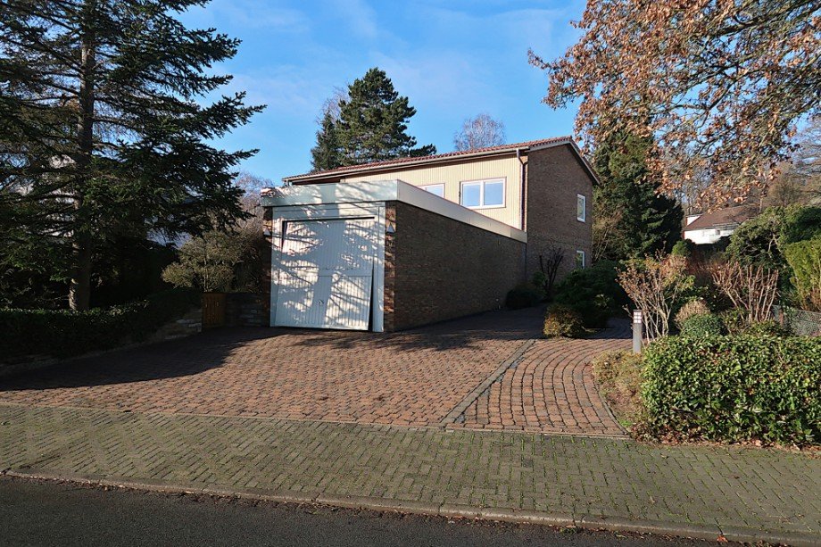 Stra�enansicht Einfamilienhaus Wolfsburg