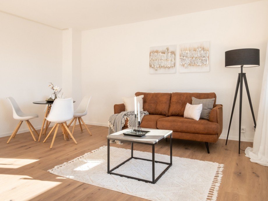Wohnzimmer Etagenwohnung Braunschweig / Melverode