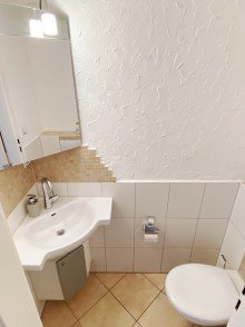 G�ste WC **possiel makes it possible** Wohnen auf 2 Ebenen mit gro�z�giger S�d - Terrasse