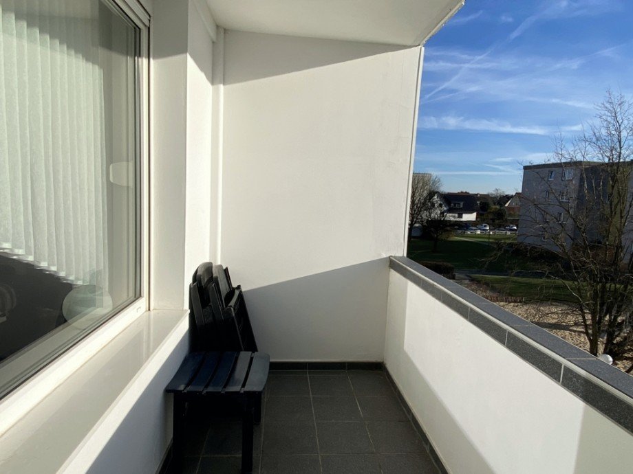 Balkon S�dseite Etagenwohnung Wolfsburg / Vorsfelde