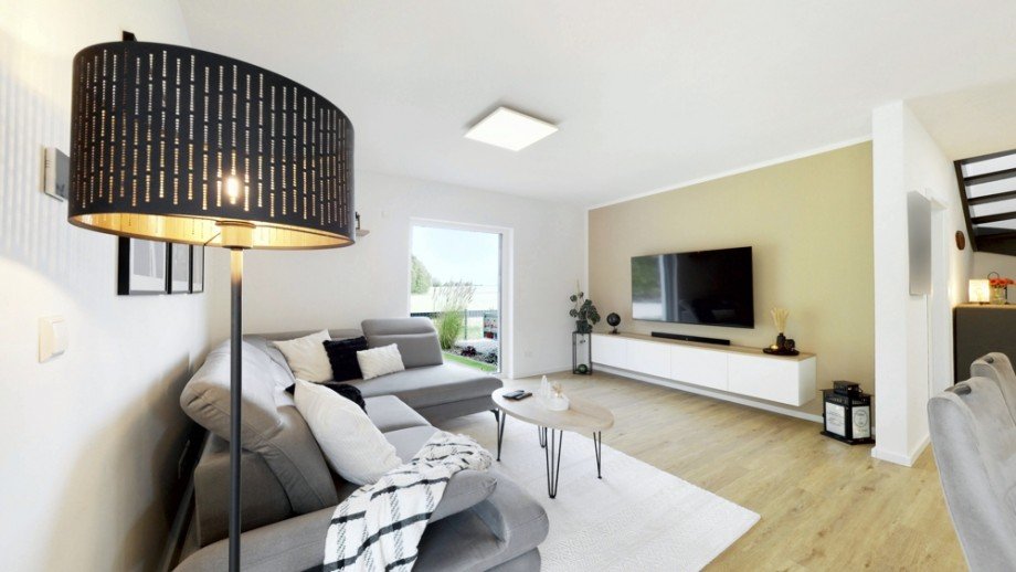 EG Wohnzimmer_3 Einfamilienhaus Gro� Tw�lpstedt