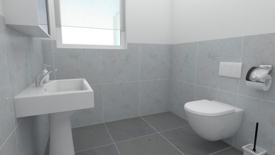 G�ste WC Einfamilienhaus Hillerse