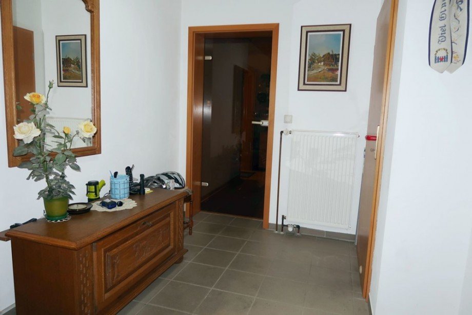 Flur EG Blick Wohnen Einfamilienhaus Ehra-Lessien