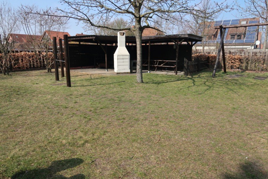 Grillbereich Maisonettewohnung Wolfsburg