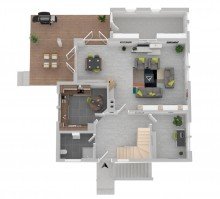 Erdgeschoss **possiel makes it possible** Einziehen Wohlf�hlen. Charmantes Haus sucht neue Bindung!