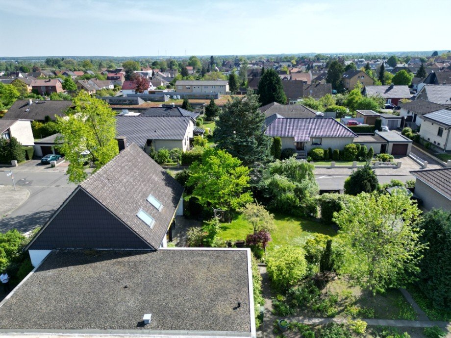 Luftbildaufnahme2 Einfamilienhaus Wolfsburg / Vorsfelde