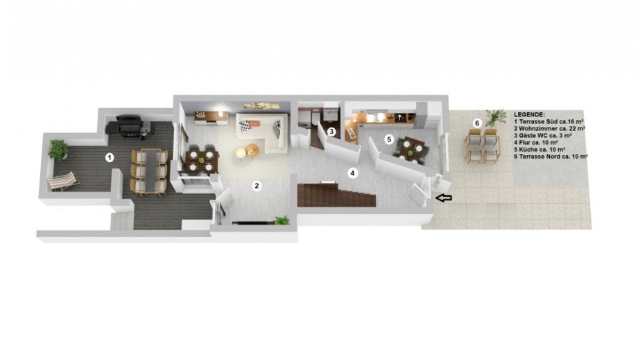 Erdgeschoss Maisonettewohnung Wolfsburg / Vorsfelde