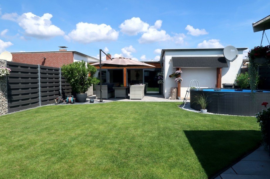 Garten Blick Norden Bungalow Wolfsburg / Vorsfelde