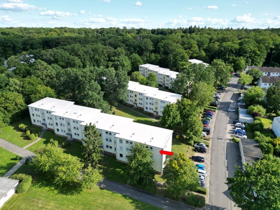 Luftbild 2 Etagenwohnung Wolfsburg