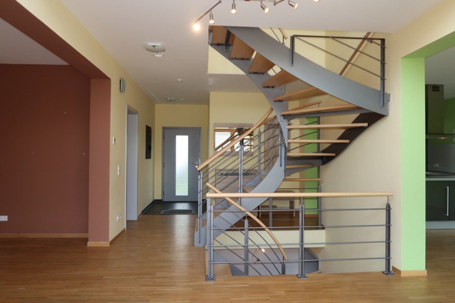 Stahlwangentreppe Typ Loft Einfamilienhaus Wolfsburg