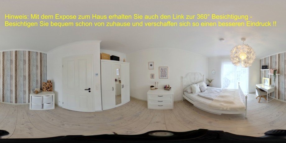 360� Besichtigung Bungalow Danndorf