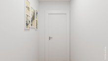 Wohnungseingang Bsp. modernisiert **possiel makes it possible** Schillerteichcenter 3 ZI WHG Toller Ausblick 13.OG