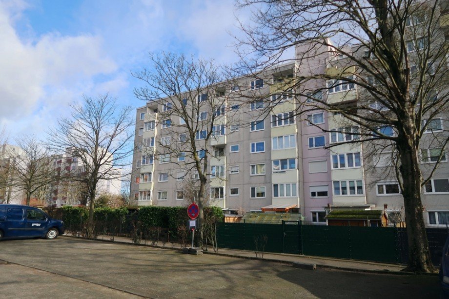 Geb�ude Westseite Etagenwohnung Wolfsburg / Westhagen