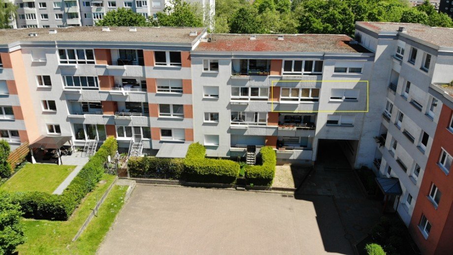 S�dansicht Etagenwohnung Wolfsburg