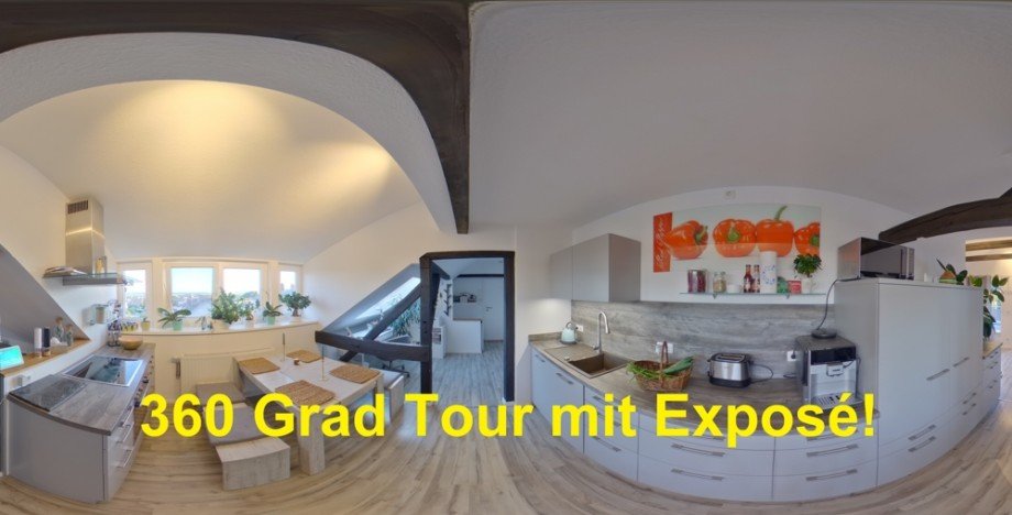 Virtuell von zu Hause besichtigen! Dachgeschosswohnung Helmstedt