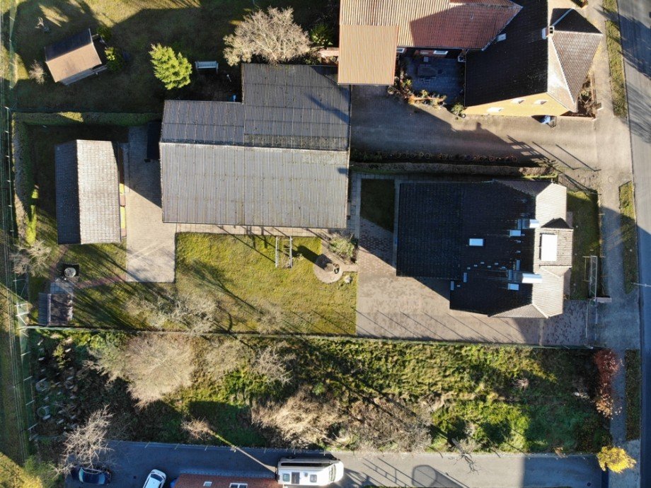 Blick Grundst�ck Einfamilienhaus Ehra-Lessien