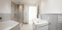 Masterbad **possiel makes it possible** LAGE-GRUNDST�CK! ZU HAUSE IST ES AM SCH�NSTEN! BUNGALOW!