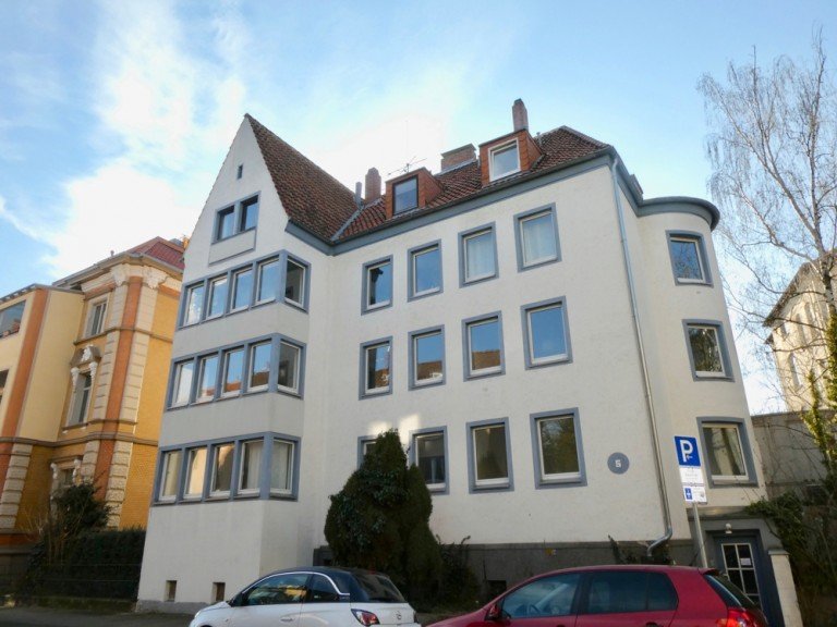 Frontansicht 1 Braunschweig / Bienrode Etagenwohnung **possiel makes it possible** Sanierte 2-Zimmer-Single Wohnung im Herzen von Braunschweig