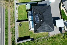 Luftbildaufnahme3 **possiel makes it possible** Junge moderne Doppelhaush�lfte - Provisionsfrei f�r K�ufer!