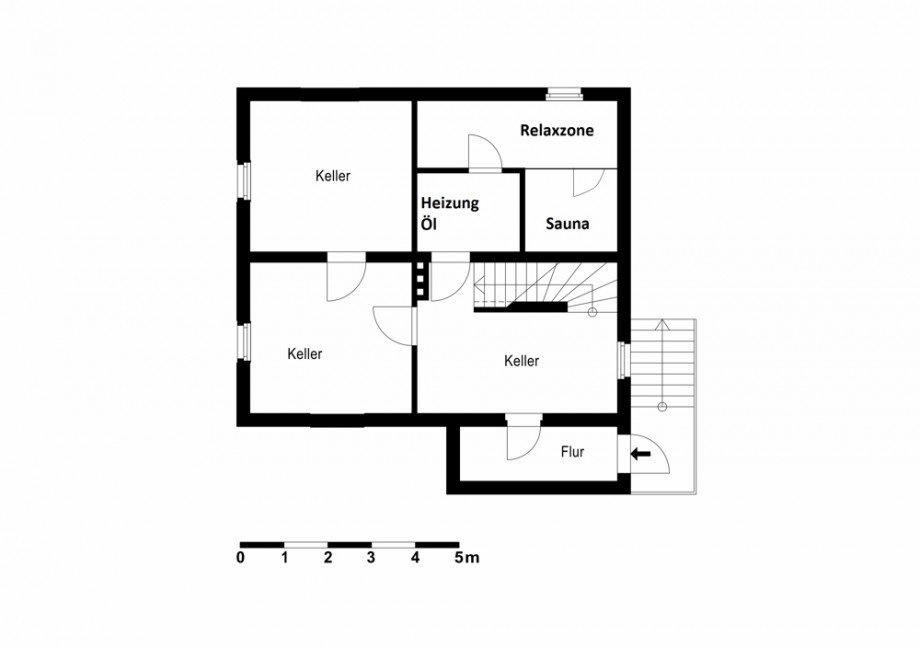 Kellergeschoss Einfamilienhaus Wagenhoff