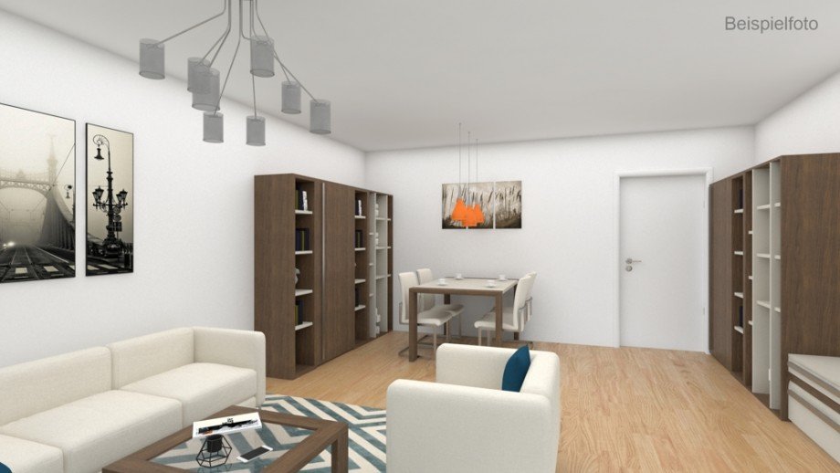 Wohnzimmer Position 1 Etagenwohnung Wolfsburg