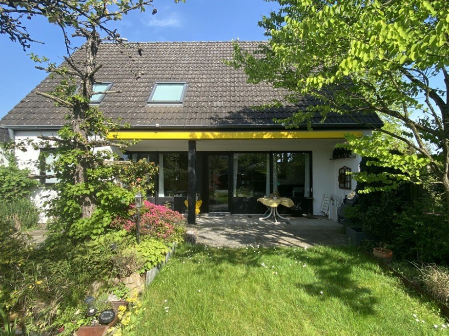 Blick zur Terrasse Einfamilienhaus Wolfsburg / Vorsfelde