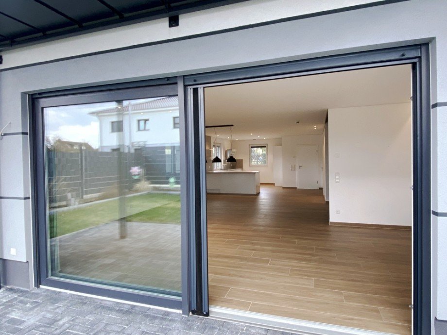 Schiebeelement vollverglast Reihenendhaus Velpke