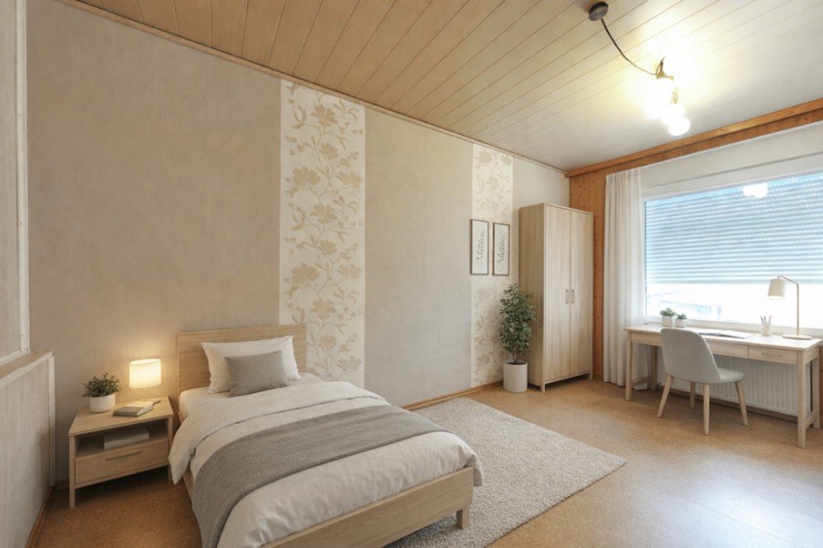 EG Zimmer Einrichtungsbeispiel Reihenmittelhaus Wolfsburg / Vorsfelde