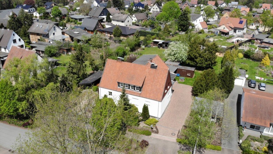 Blick von S�den Doppelhaush�lfte Gifhorn