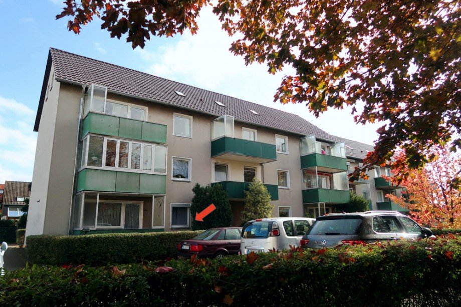 Balkon Westen Erdgeschosswohnung Wolfenb�ttel