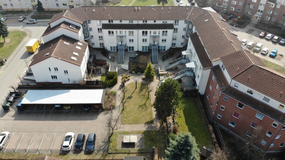 Luftbildimpressionen Maisonettewohnung Wolfsburg